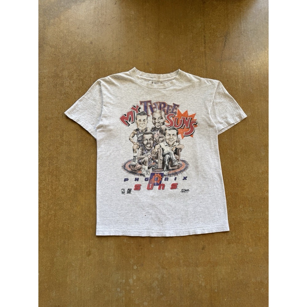 VTG 90s Salem Phoenix Suns NBA Basketball My Three Suns Parody T-Shirt M